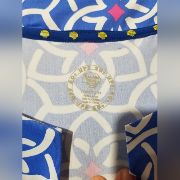 Banana Boat Slit Neck Swimsuit Cover Up - Picture 4 of 4